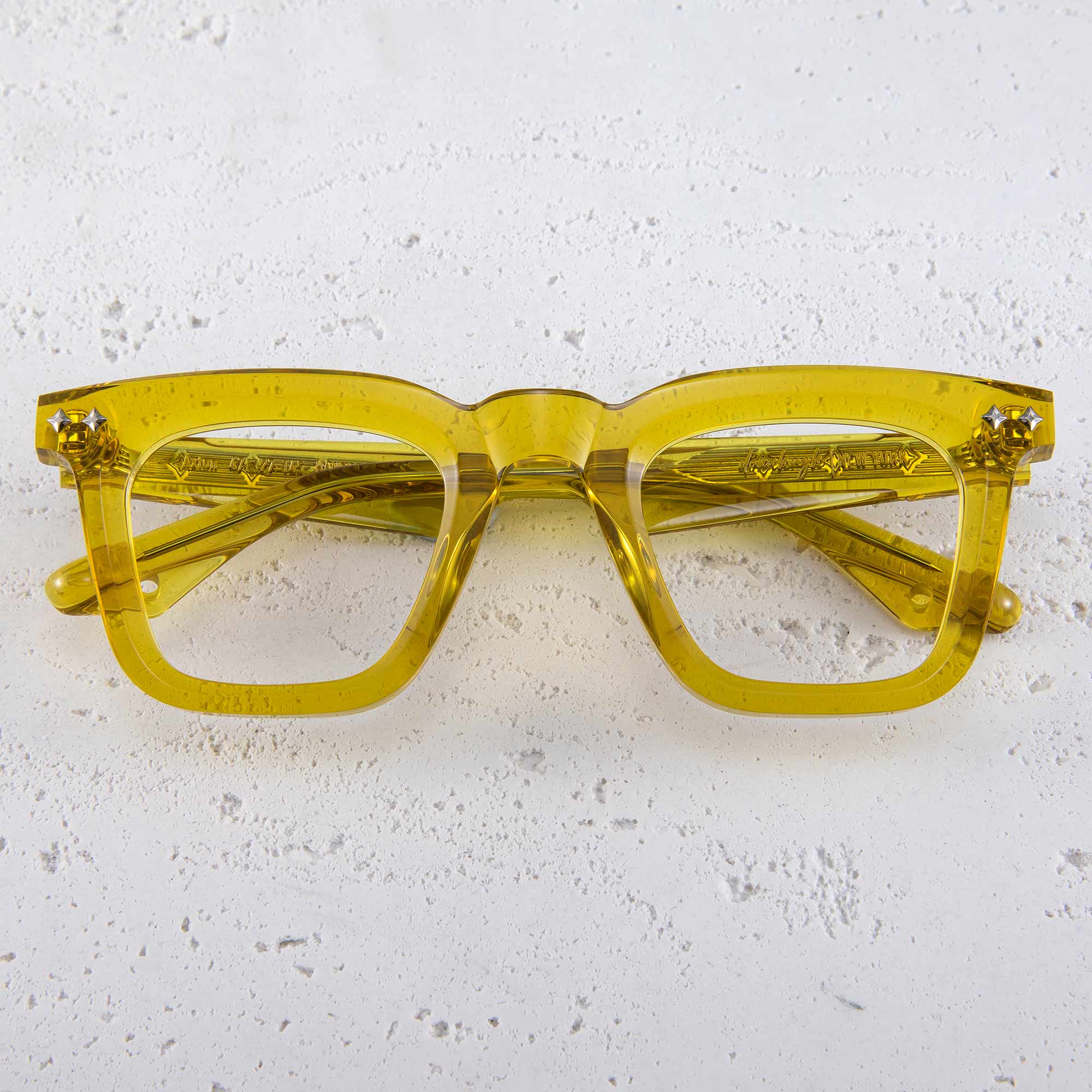 Donahugh-eyeglasses-Yellow green